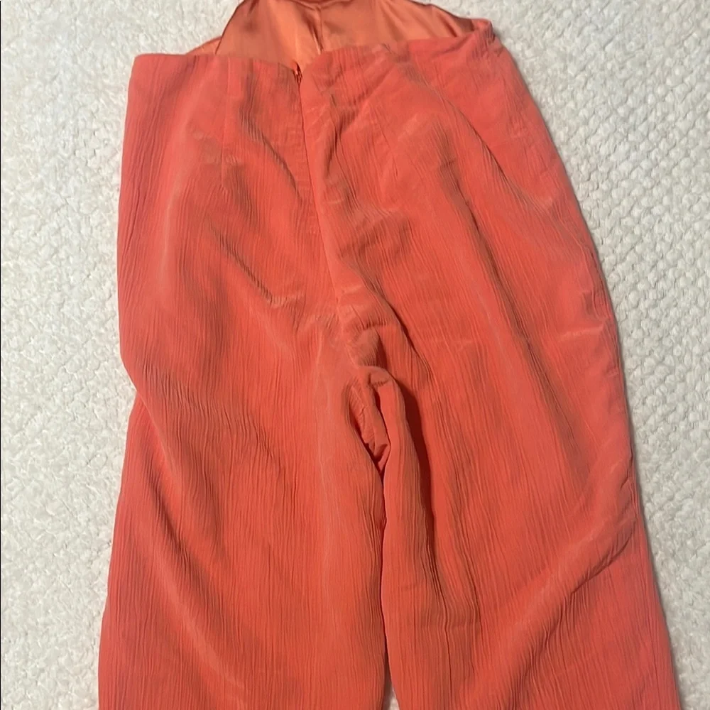 TULAROSA Womens Jumpsuit Revolve Denise Salmon Coral Color XXS - Picture 9 of 13